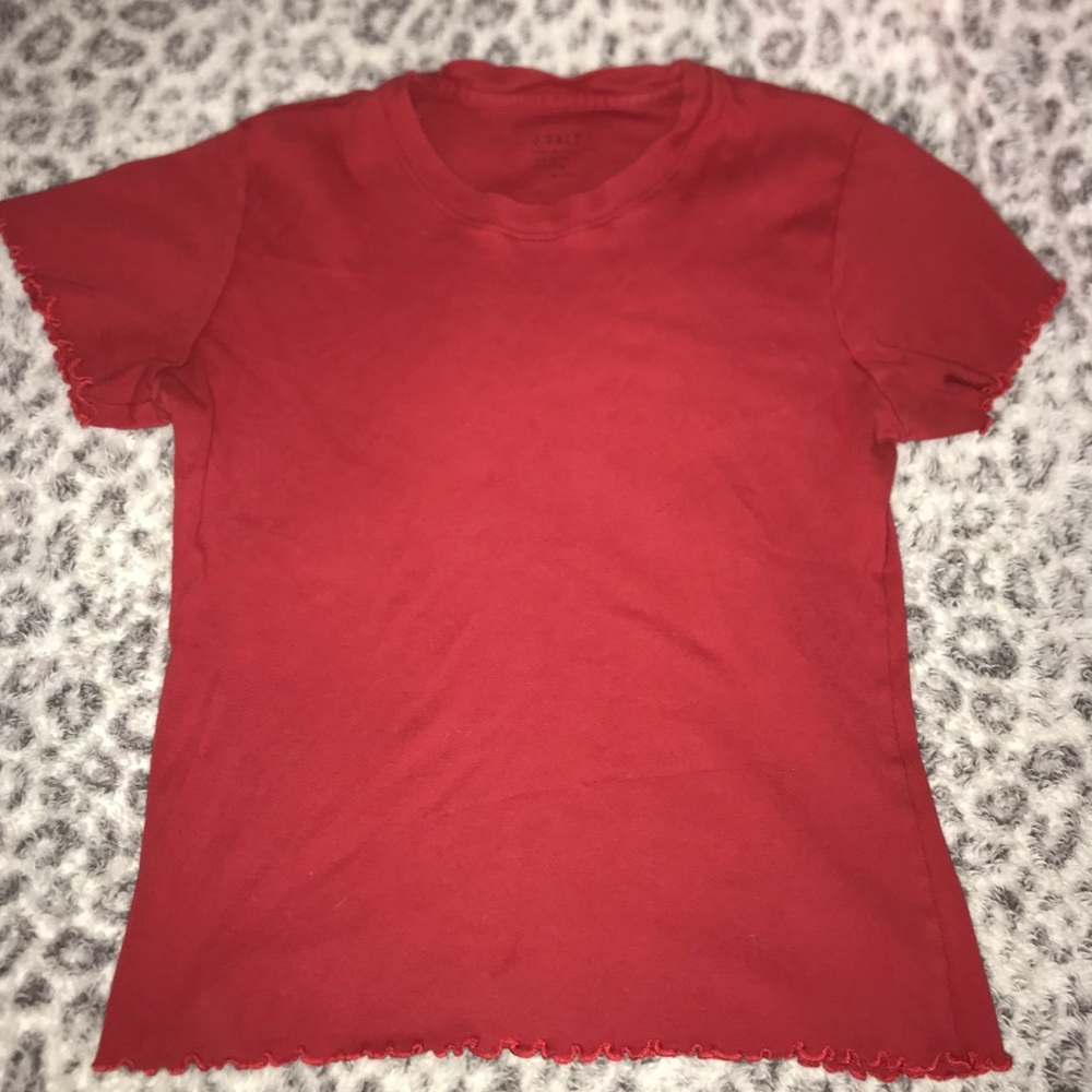 Cute red top